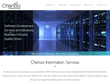 Tablet Screenshot of chenoainc.com